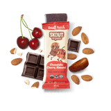 Skout Organic Chocolate Cherry Almond Kids Bar Organic Kids Bars Skout Organic 6 Pack 