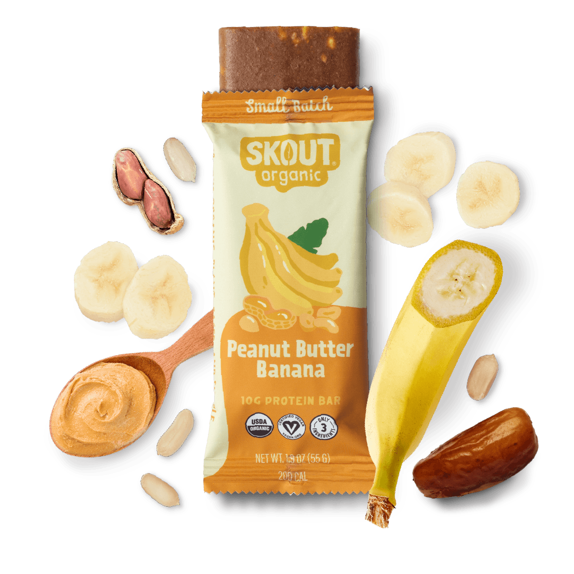Skout Organic Protein Bar Peanut Butter Banana
