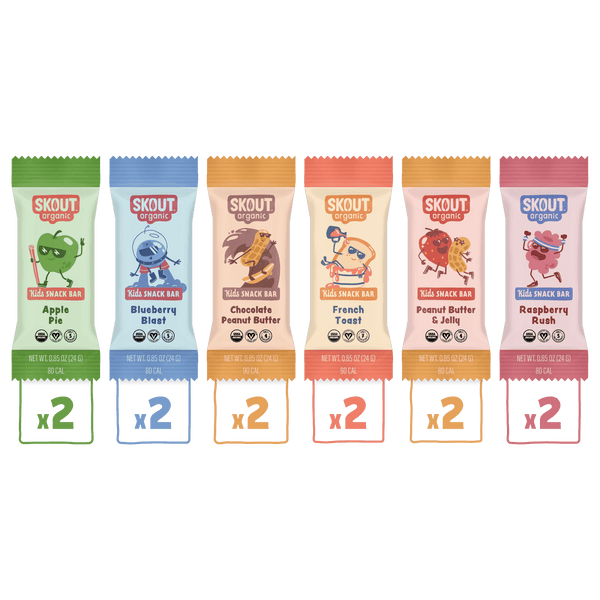 Skout Organic Kids Bar Sample Pack
