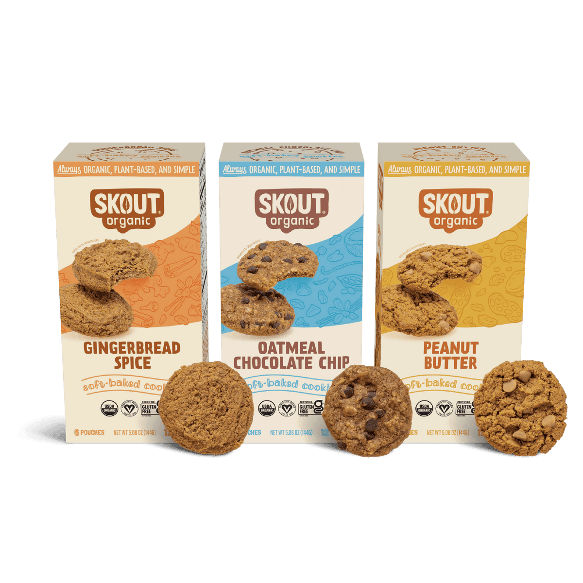 Skout Organic Soft Baked Cookie and Kids Bar Bundle Soft Baked Cookies Skout Organic 