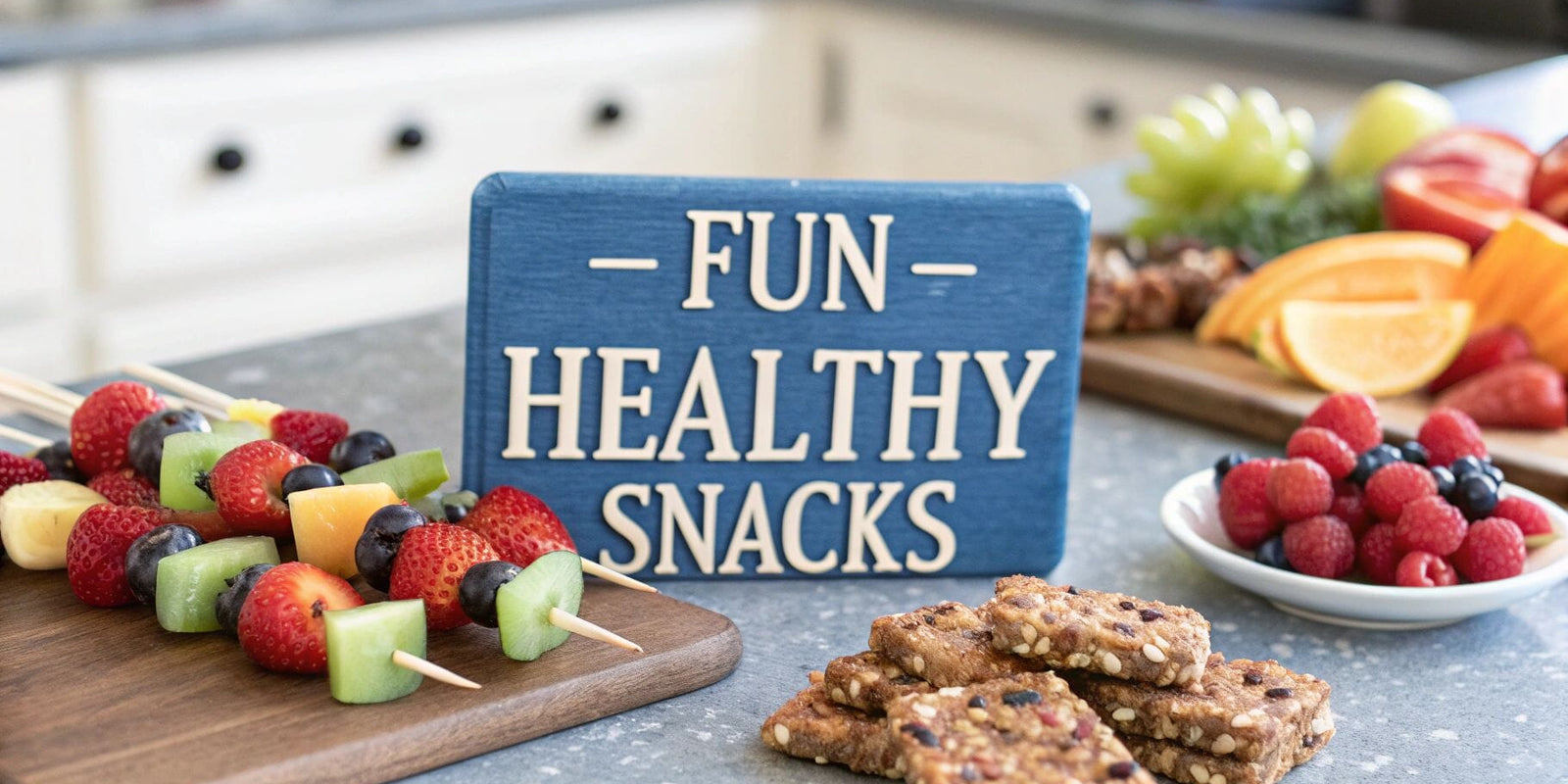 A 7-day snack plan using healthy alternatives to cookies