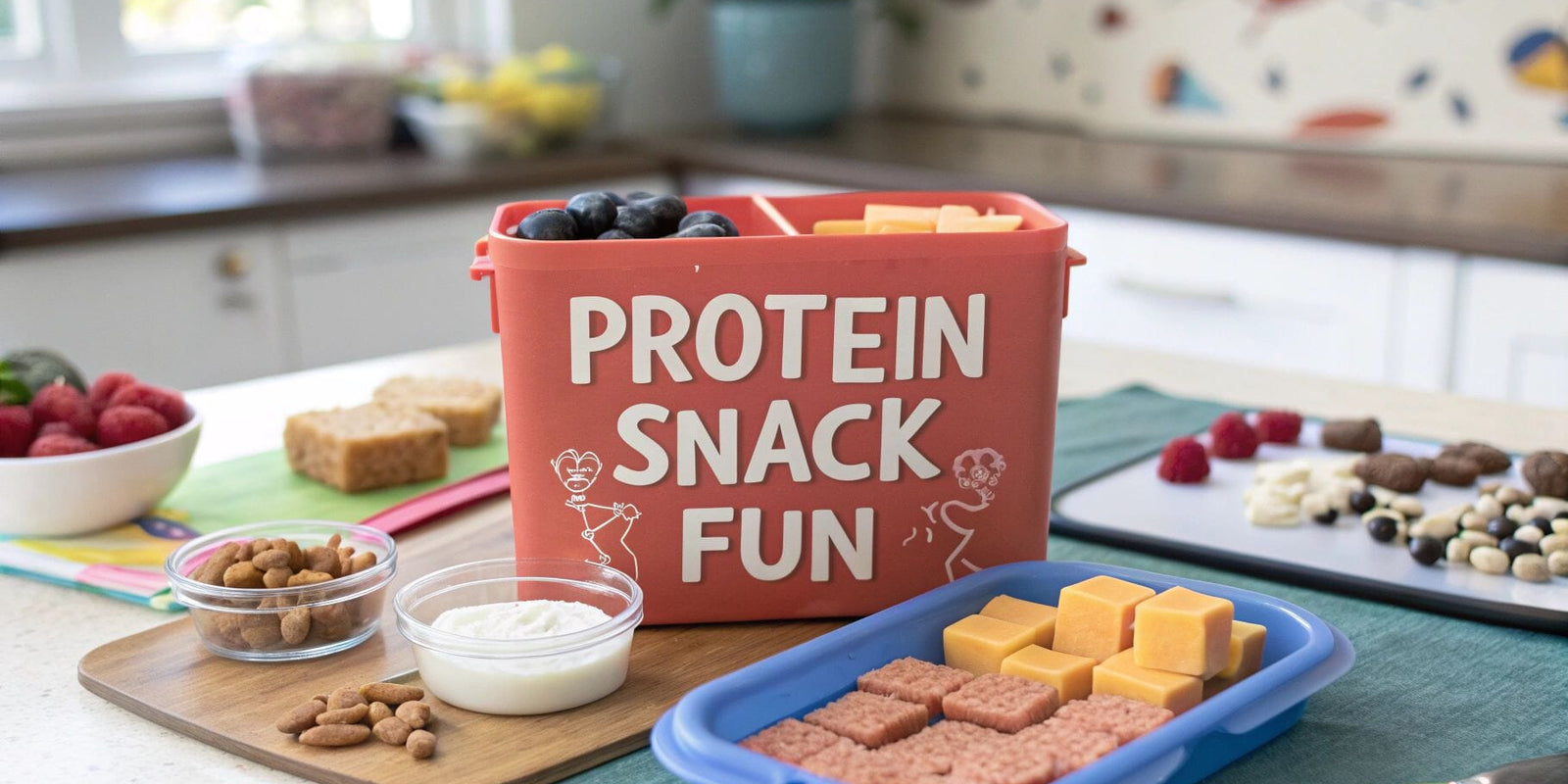 7 Fun & Filling High Protein Snacks for Kids in 2025