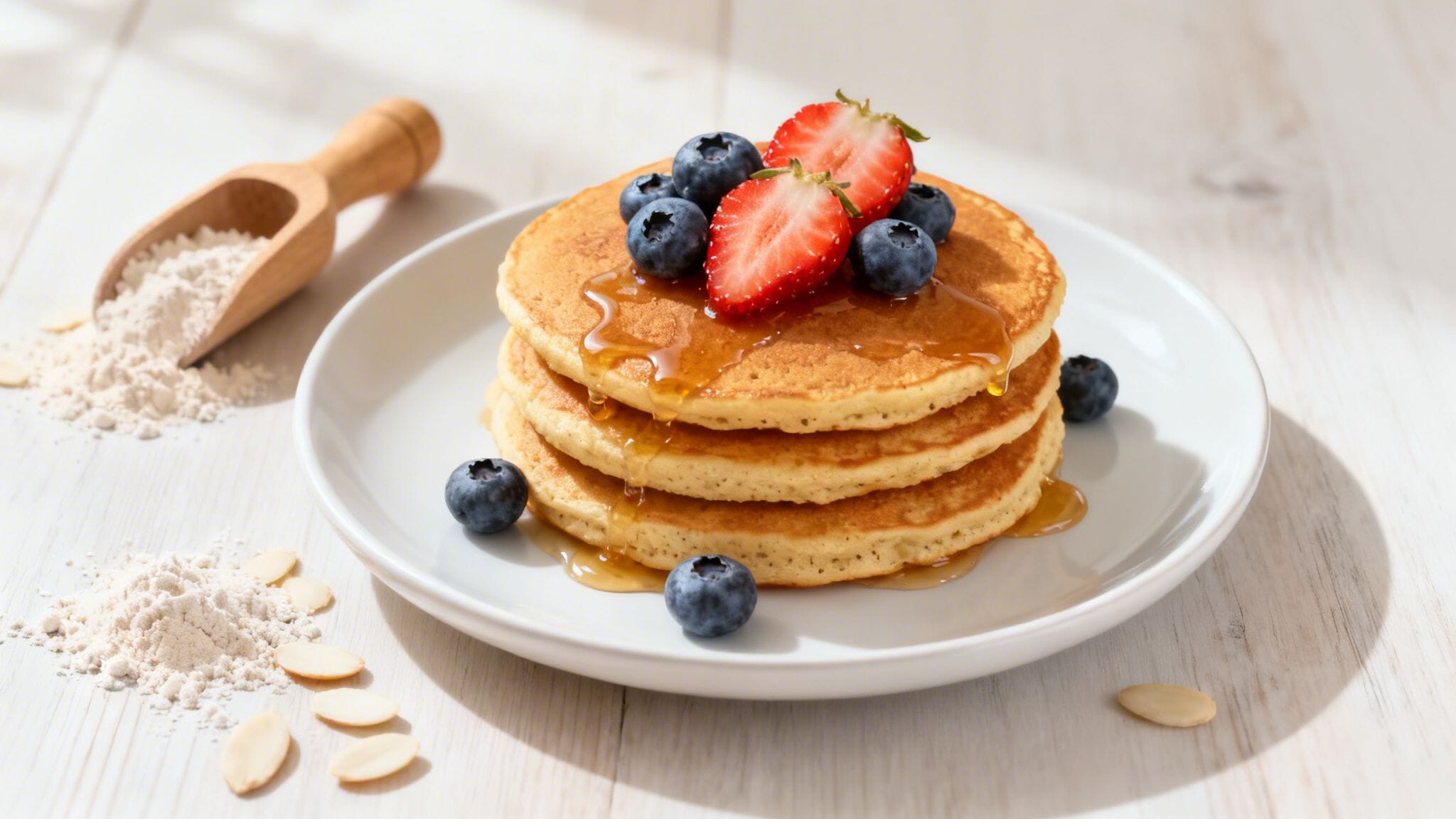 Almond Flour Protein Pancakes: The Fun, Fluffy, & Protein-Packed Break ...