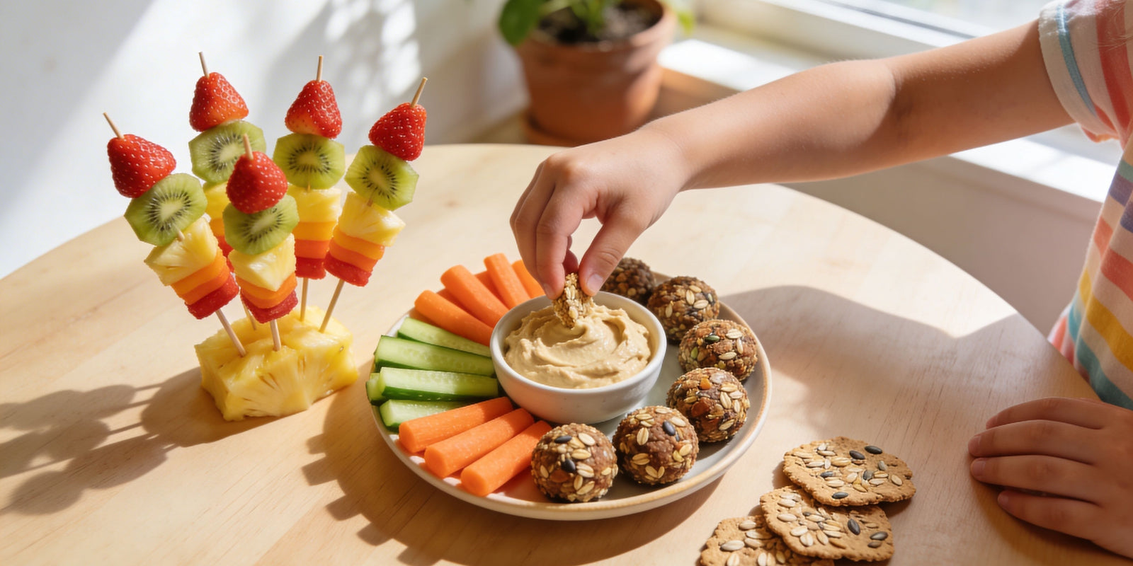Fun & Easy Plant-Based Snacks for Kids