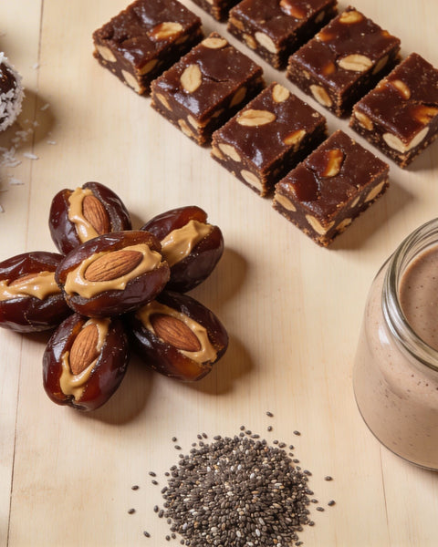Healthy, Easy Snacks Made with Organic Dates