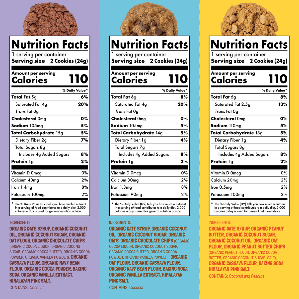 Skout Organic Soft Baked Cookie Variety Pack Soft Baked Cookies Skout Organic 