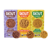 Skout Organic Shawna's Favorite Cookies Variety Pack Soft Baked Cookies Skout Organic 