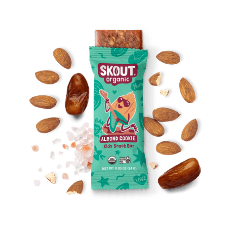 Almond Cookie Kids Bar Build Your Own Box - Single Bar Skout Organic Bar 