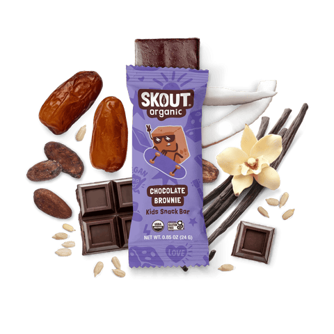 Chocolate Brownie Kids Bar - Bundle Build a Bundle - Single Unit Skout Organic Bar 