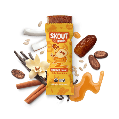 French Toast Kids Bar Build Your Own Box - Single Bar Skout Organic Bar 