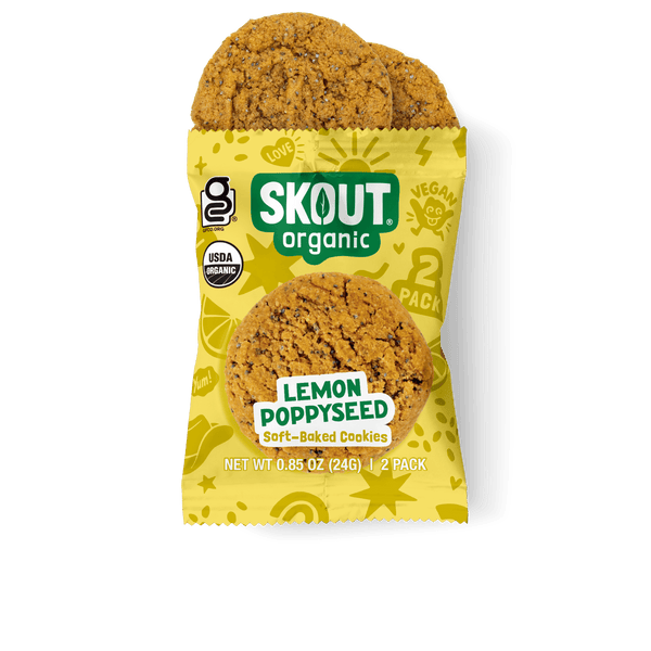 Lemon Poppyseed Cookie 2 Pack - Bundle Build a Bundle - Single Unit Skout Organic 