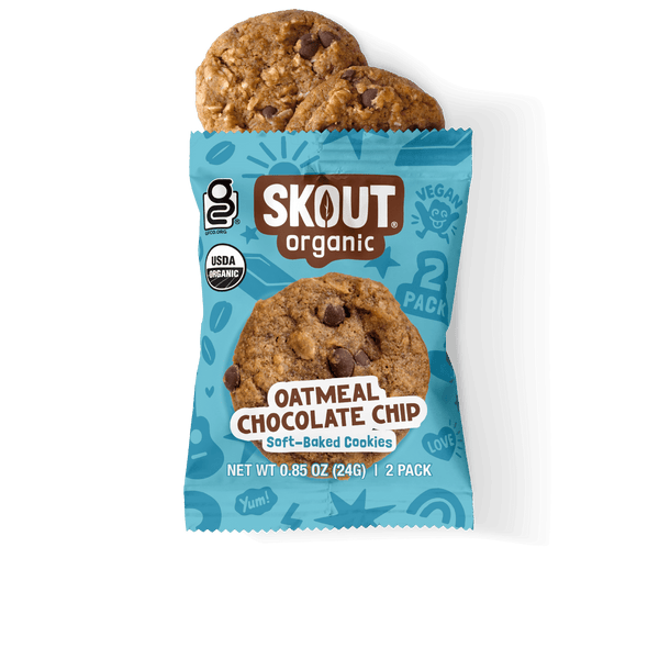 Oatmeal Chocolate Chip Cookie 2 Pack - Bundle Build a Bundle - Single Unit Skout Organic 