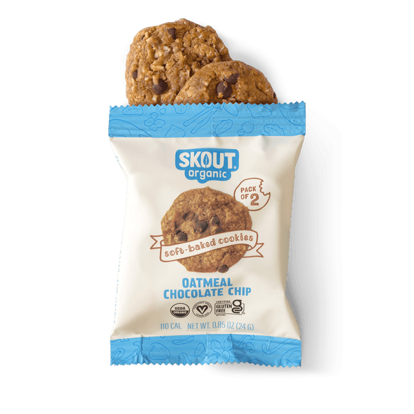 Oatmeal Chocolate Chip Cookie 2 Pack - Bundle Build a Bundle - Single Unit Skout Organic 