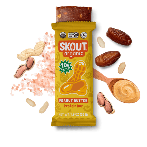 Peanut Butter Protein Bar - Bundle Build a Bundle - Single Unit Skout Organic Bar 