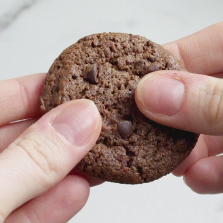 Skout Organic Double Chocolate Soft-Baked Cookies Texture