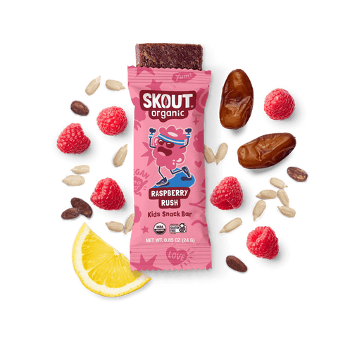 Raspberry Rush Kids Bar Build Your Own Box - Single Bar Skout Organic Bar 