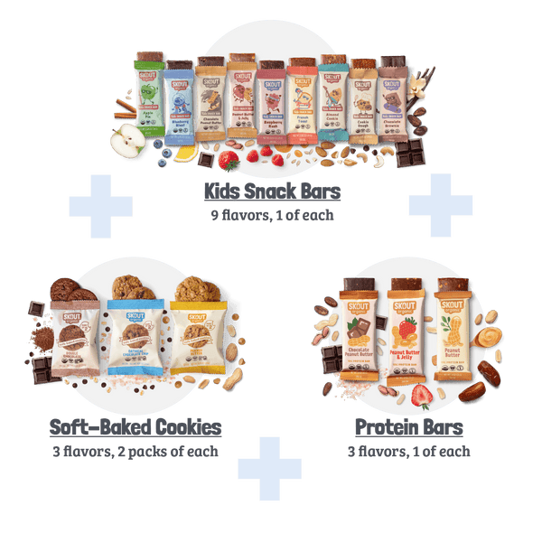 Skout Organic Discovery Sample Pack Organic Kids Bars Skout Organic 