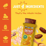Skout Organic Peanut Butter Protein Bar Organic Protein Bar Skout Organic 