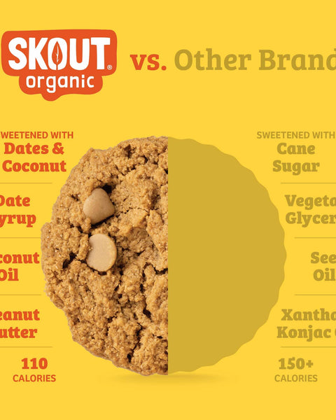 Skout Organic Peanut Butter Soft Baked Cookies Soft Baked Cookies Skout Organic 