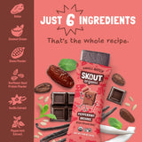 Skout Organic Peppermint Brownie Kids Bar Organic Kids Bars Skout Organic 