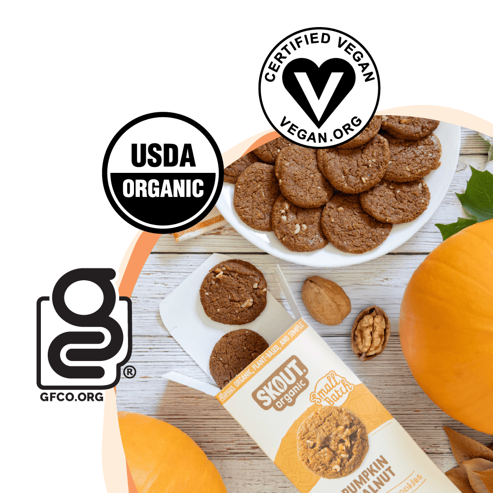 Skout Organic Pumpkin Walnut Soft Baked Cookies Soft Baked Cookies Skout Organic 