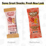 Skout Organic Small Batch Kids Bar Variety Pack - 36 Pack Organic Kids Bars Skout Organic 