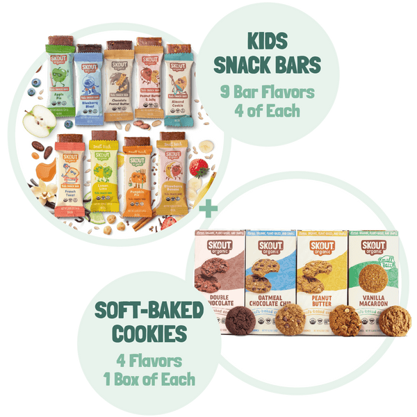 Skout Organic Small Batch Kids Bars and Cookie Bundle Mixed Bundle Skout Organic 