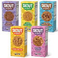 Skout Organic Small Batch Soft Baked Cookie Variety Pack - 5 Boxes Soft Baked Cookies Skout Organic 