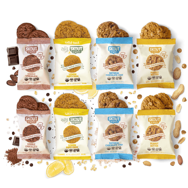 Skout Organic Soft Baked Cookie Sample Pack Soft Baked Cookies Skout Organic 