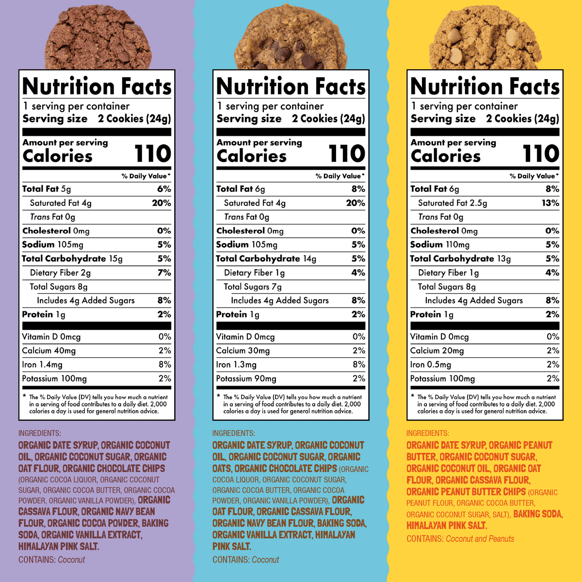 Skout Organic Soft Baked Cookie Variety Pack Soft Baked Cookies Skout Organic 