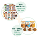 Skout Organic Starter Bundle Organic Kids Bars Skout Organic 18 Pack of Kids Bars + 3 Boxes of Cookies 