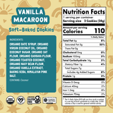 Skout Organic Vanilla Macaroon Soft Baked Cookies Soft Baked Cookies Skout Organic 