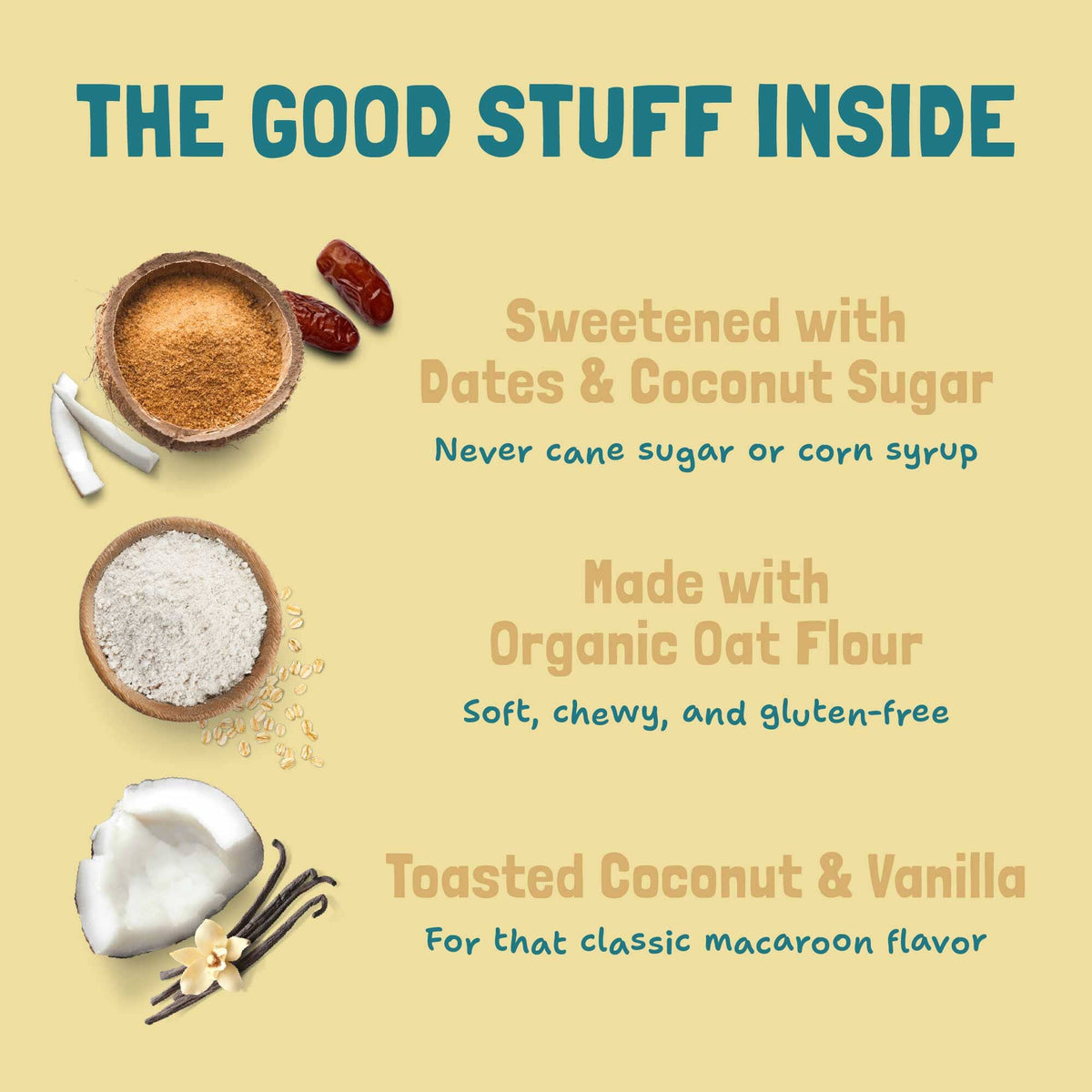 Skout Organic Vanilla Macaroon Soft Baked Cookies Soft Baked Cookies Skout Organic 