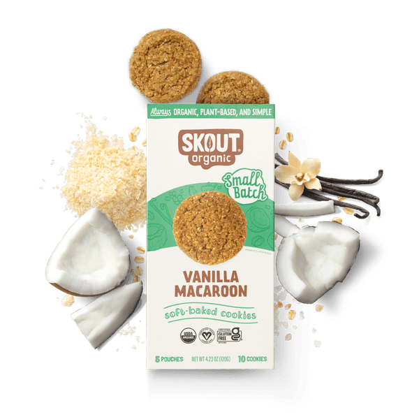 Skout Organic Vanilla Macaroon Soft Baked Cookies Soft Baked Cookies Skout Organic 