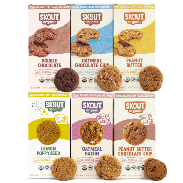 Skout Organic x VegNews Soft Baked Cookie Flash Sale Soft Baked Cookies Skout Organic 