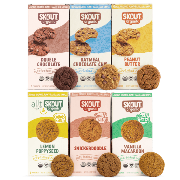 Skout Organic x VegNews Soft Baked Cookie Flash Sale Soft Baked Cookies Skout Organic 