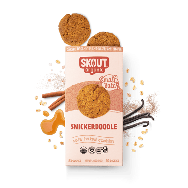 Snickerdoodle Soft Baked Cookies Build Your Own Box - Single Bar Skout Organic 