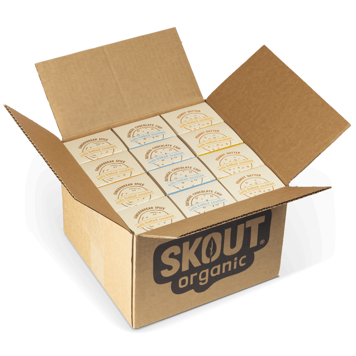 Soft-Baked Cookie Build a Box Bundle Parent - Cookies Skout Organic 12 Pack 
