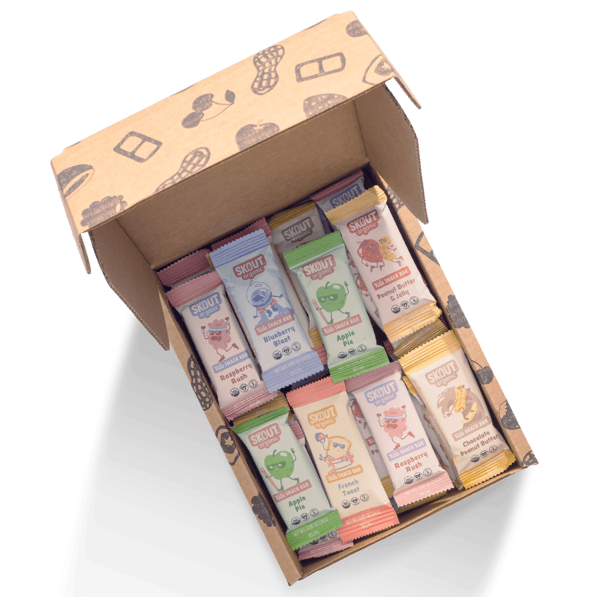 Skout Organic Kids Bar Build A Box - 60 Pack