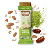 Skout Organic Matcha Almond Protein Bar Organic Protein Bar Skout Organic 15 Pack 