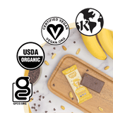 Skout Organic Peanut Banana Chocolate Chip Kids Bar Organic Kids Bars Skout Organic 