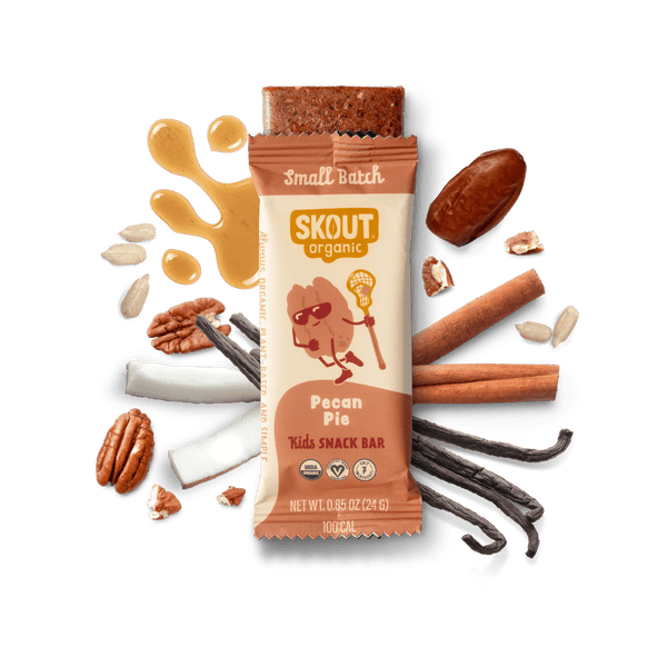 Skout Organic Pecan Pie Kids Bar Organic Kids Bars Skout Organic 6 Pack 