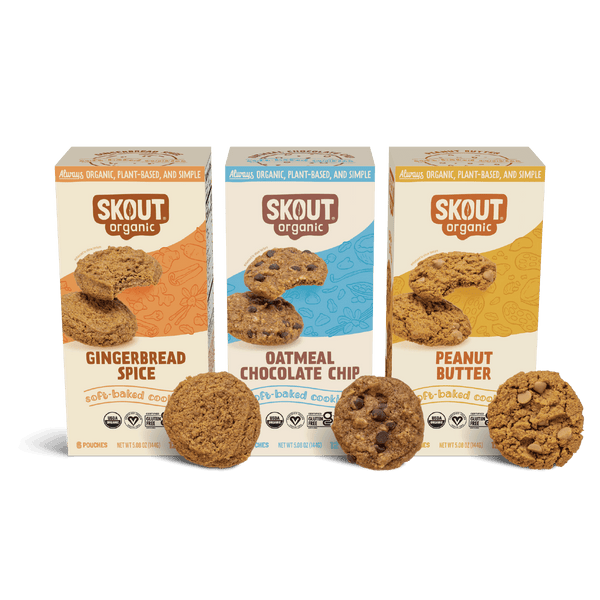 Skout Organic Soft Baked Cookie and Kids Bar Bundle
